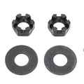 Rear Axle Nut and Lock Kit Parkerized for Harley-Davidson