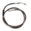 Stainless Steel Rear Brake Hose 34-1/8 inch for Harley-Davidson
