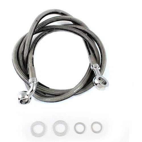 Stainless Steel 52 inch Front Brake Hose for Harley-Davidson
