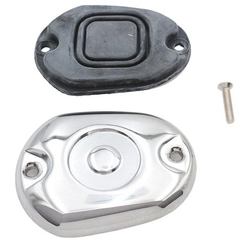 Handlebar Master Cylinder Cover Chrome for Harley-Davidson