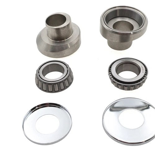 Stainless Steel Raked Fork Neck Cup Kit for Harley-Davidson