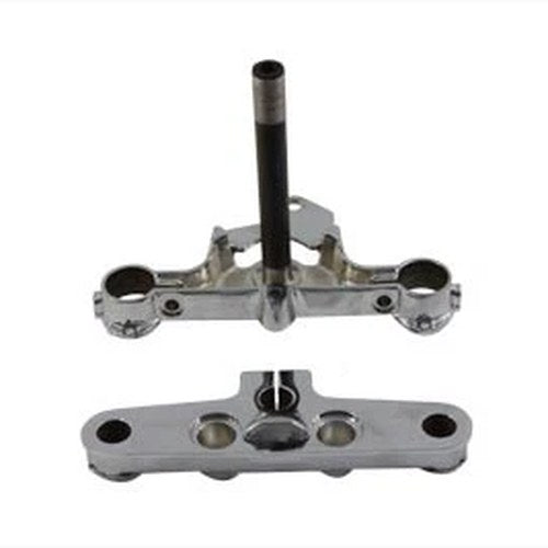 Chrome Triple Tree Set for Harley-Davidson