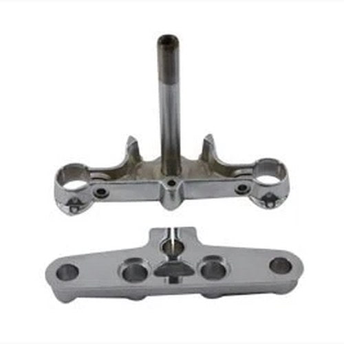 Chrome Triple Tree Set for Harley-Davidson