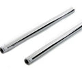 Chrome 41mm Fork Tube Set 24-1/4 inch Total Length for Harley-Davidson