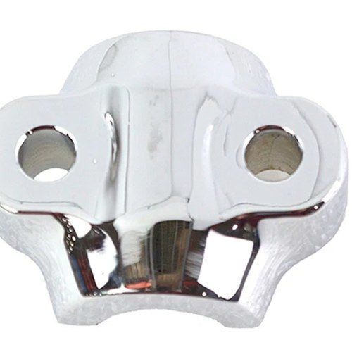 Chrome Fork Slider Axle Cap Left Side for Harley-Davidson
