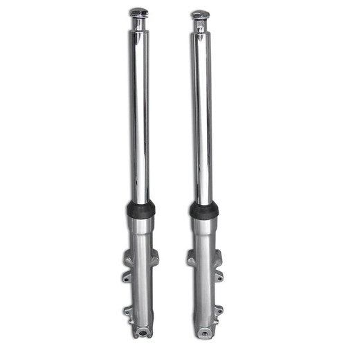 41mm Fork Slider Assembly with Polished Sliders for Harley-Davidson