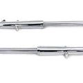 41mm Fork Slider Assembly with Chrome Sliders for Harley-Davidson