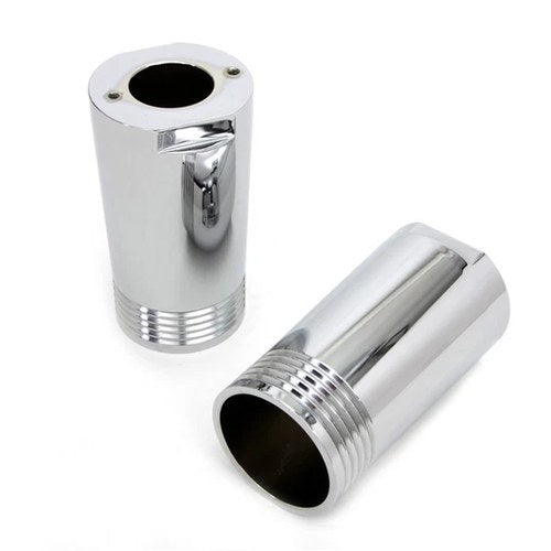 Chrome Fork Slider Cover Set Tapered Style for Harley-Davidson