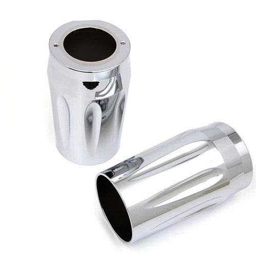 Chrome Fork Slider Cover Set for Harley-Davidson