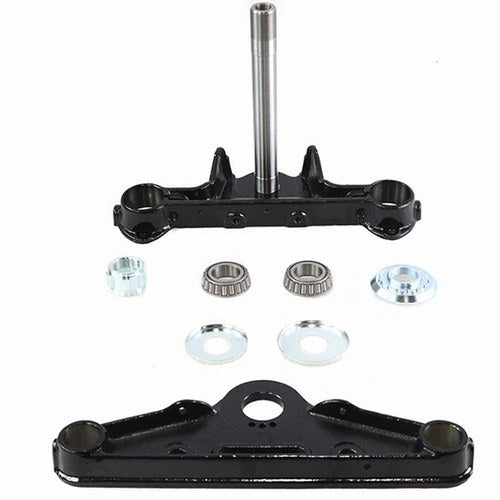 Replica Forged Steel Triple Tree Set Black for Harley-Davidson