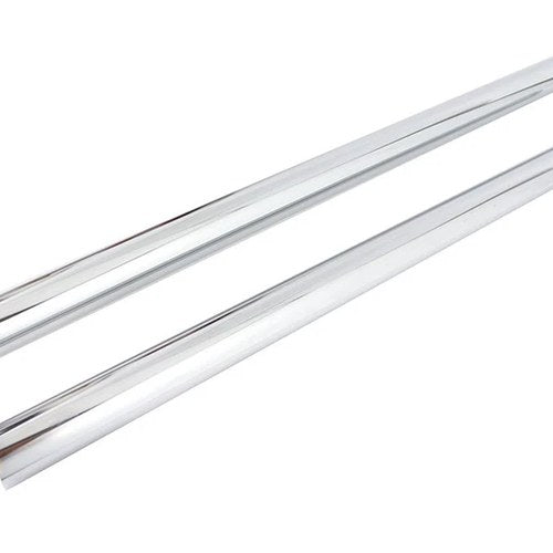 Hard Chrome 49mm Fork Tube Set 6 inch Over Stock for Harley-Davidson