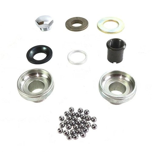 Zinc Plated Fork Neck Cup Kit for Harley-Davidson