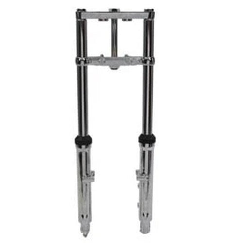 Fork Assembly with Chrome Sliders for Harley-Davidson