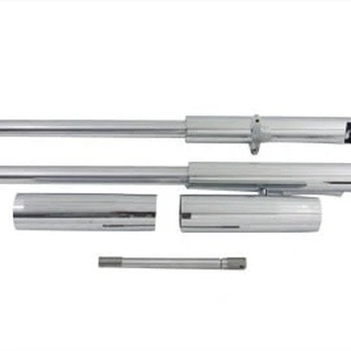 Billet Mega Fork Slider Set Chrome for Harley-Davidson