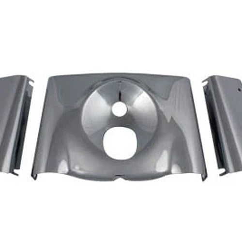 Fork Cover Kit Smooth Style Chrome for Harley-Davidson