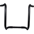 16 inch Road Glide Handlebar without Indents Black for Harley-Davidson