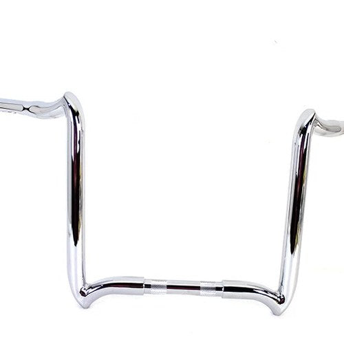 14 inch Road Glide Handlebar without Indents Chrome for Harley-Davidson