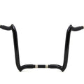 14 inch Z-Bar Handlebar without Indents Black for Harley-Davidson
