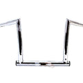 12 inch ChiZeled Z-Bar Handlebar Chrome for Harley-Davidson