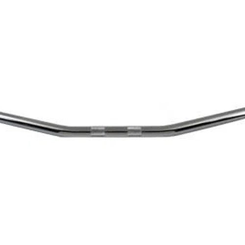 Chrome Drag Handlebar without Indents for Harley-Davidson