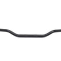 Black 3 inch Drag Handlebars without Indents for Harley-Davidson