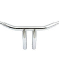 8 inch Fatster 'T' Handlebar with Indents for Harley-Davidson