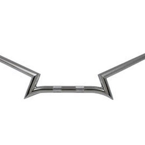 3-1/2 inch Drop Z Handlebar without Indents for Harley-Davidson