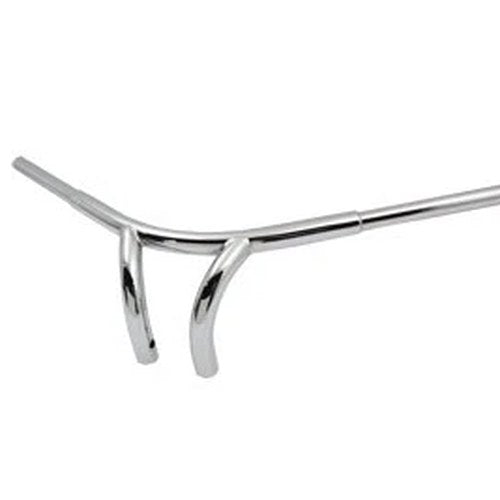 7 inch Curve Riser Bar Handlebar with Indents for Harley-Davidson