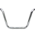 14 inch Buffalo Ape Hanger Handlebar with Indents Chrome for Harley-Davidson