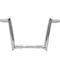 12 inch Ape Handlebar without Indents Chrome for Harley-Davidson