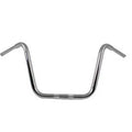 14-1/2 inch Rhino Ape Hanger Handlebar with Indents Chrome for Harley-Davidson