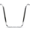 20 inch Buffalo Ape Hanger Handlebar with Indents Chrome for Harley-Davidson