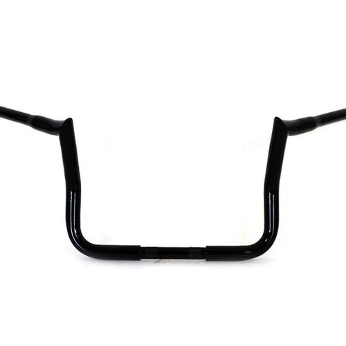 14 inch Handlebar without Indents Black for Harley-Davidson