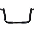 10 inch Handlebar without Indents Black for Harley-Davidson