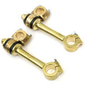 Polished Replica 5-1/2 inch Flander Riser Set for Harley-Davidson