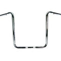 17 inch Wide Body Ape Hanger Handlebar with Indents for Harley-Davidson