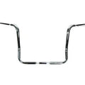 14 inch Dresser Ape Hanger Handlebar with Indents Chrome for Harley-Davidson