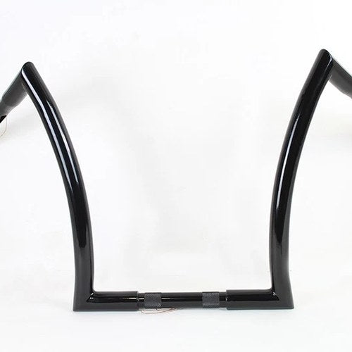 16 inch Z Handlebar with Indents Black for Harley-Davidson