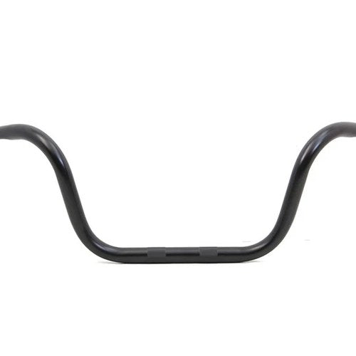 8 inch Ape Hanger Handlebar with Indents Black for Harley-Davidson