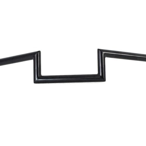 4 inch Z Handlebar without Indents Black for Harley-Davidson