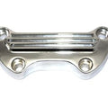 Finned Riser Top Clamp Chrome for Harley-Davidson