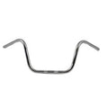 10 inch Chrome Ape Hanger Handlebar with Indents for Harley-Davidson