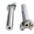 6-1/2 inch Buffalo Riser Set Chrome for Harley-Davidson