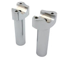 4-1/2 inch Buffalo Riser Set Chrome for Harley-Davidson