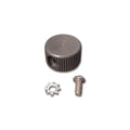 Parkerized Panel Switch Knob and Screw Kit for Harley-Davidson