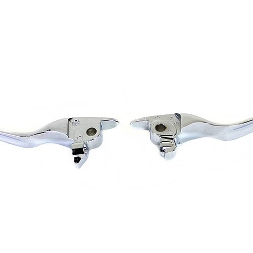 M8 Chrome Wide Tamer Hand Lever Set for Harley-Davidson