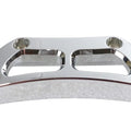 Cutout Design Riser Top Clamp Chrome for Harley-Davidson