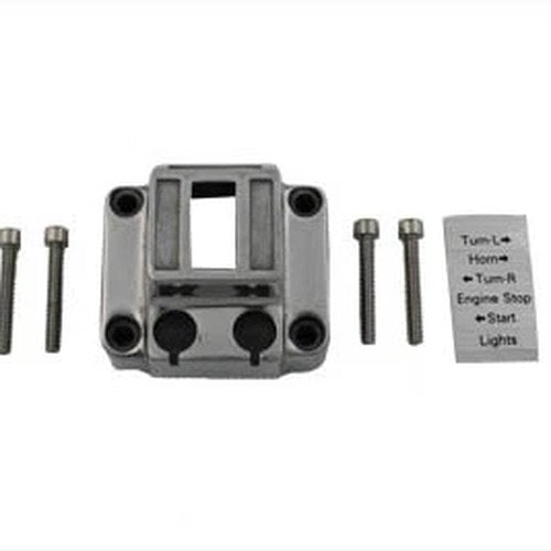 Handlebar Switch Housing Polished for Harley-Davidson