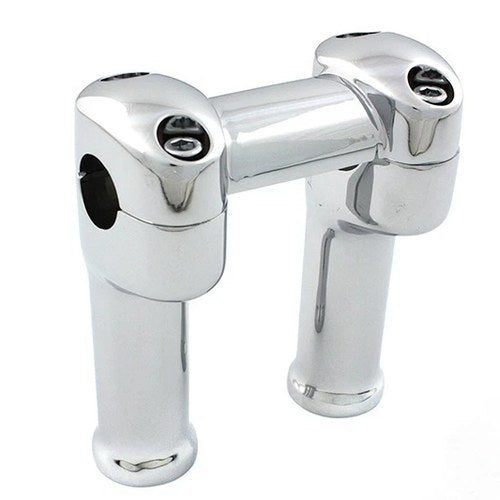 Chrome 5 inch Fat Riser Kit for Harley-Davidson