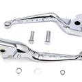 Chrome Drilled Hand Lever Set for Harley-Davidson